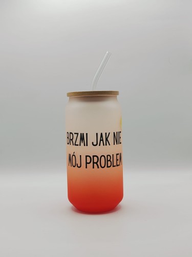 brzmi jak nie mój  problem ombre słomka