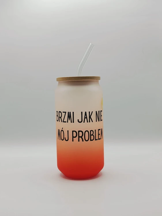 brzmi jak nie mój  problem ombre słomka