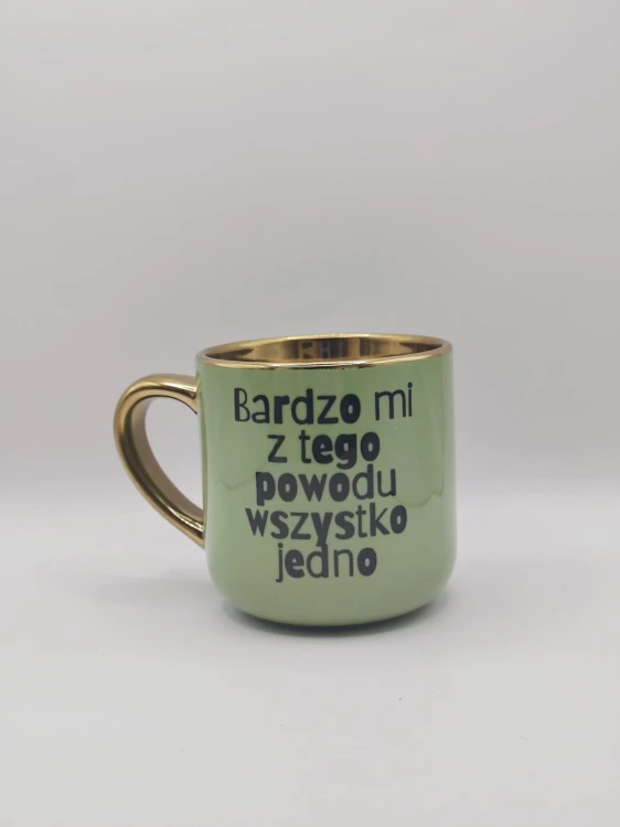 bardzo mi z tego powodu wszystko jedno zielony