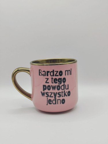 bardzo mi z tego powodu wszystko jedno  róż
