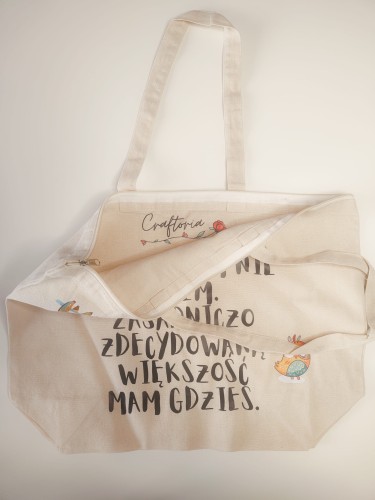 torba shopper napis